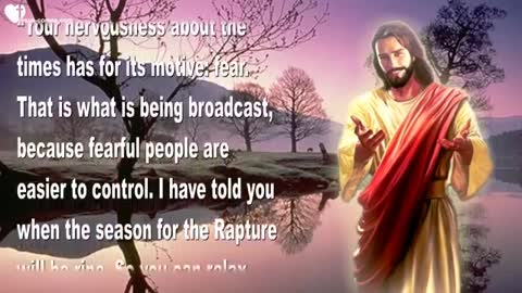 I ask you a serious Question... Do you just wait for the Rapture ... ❤️ Love Letter from Jesus