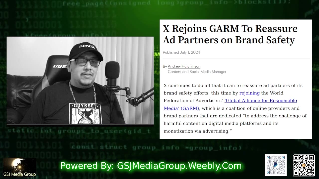 X Rejoins GARM Censorship Organization