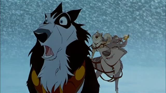 Balto (1995) - Steele's Team Crashes Scene (310) Movieclips