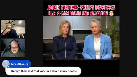 Dr Keryn Phelp's partner talks vaxxine injury - WTF LIVE BYTE SIZE