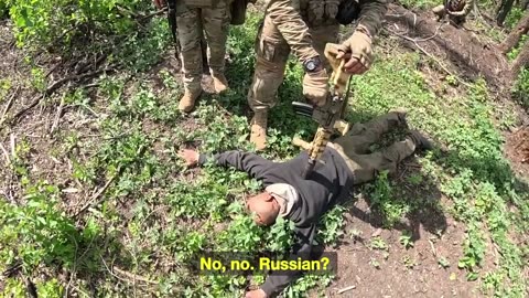 A month ago, prisoner Pasha from the "Storm Z" unit carelessly fell into the hands of our soldiers.