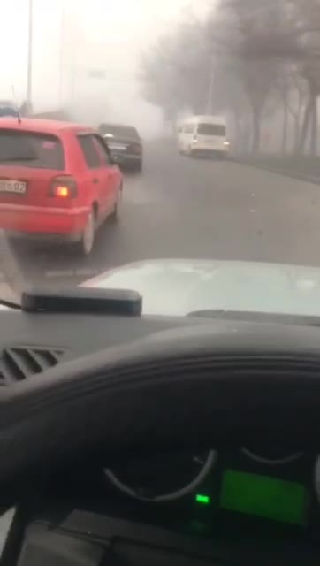Meanwhile, another video from Almaty