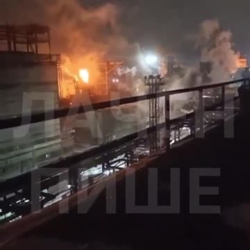 Ukrainian suicide drones are striking the Novolipetsk Metallurgical Plant in Lipetsk, Russia