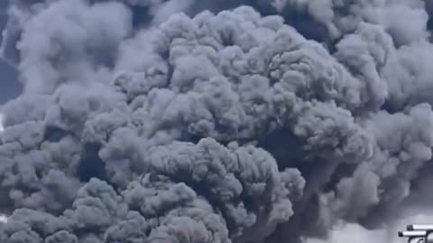 BREAKING: A Massive fire has broken out at a plastic warehouse recycling industrial plant