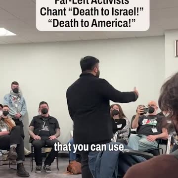 Americans chanting ‘death to America’ in Chicago