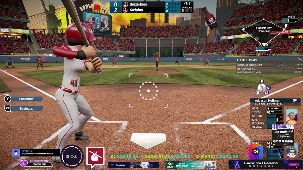 Super Mega Baseball 3 - October 18, 2023 Gameplay