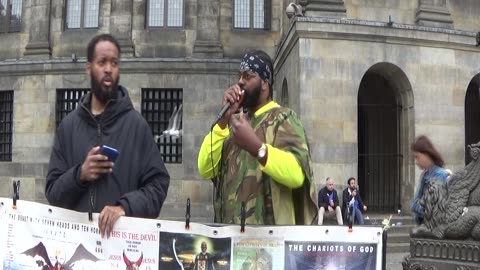 Hebrew Israelites Prophetic Camp Street Teaching 1 -6- 2024 Amsterdam (The Dam/Netherlands) Pt 2