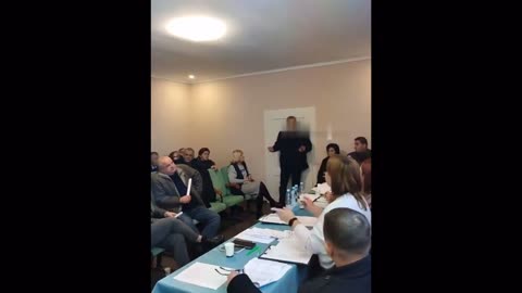 Ukraine deputy mad over towns spending and being repeatedly ignored throws 3 grenades into meeting