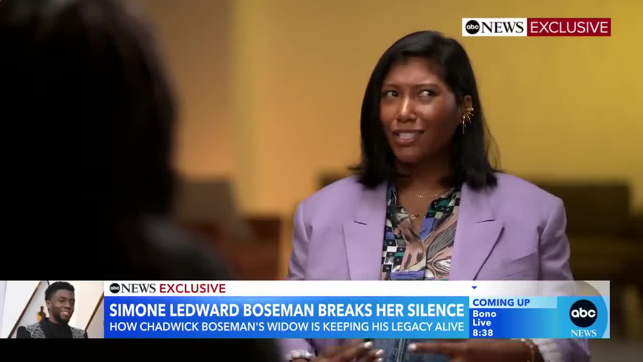 Chadwick Boseman’s widow breaks her silence in exclusive 1st interview l GMA