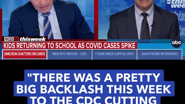 Dr. Anthony says is considering change to guidance for cases after backlash.
