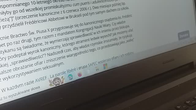 UWAGA ! Pedofilia w bractwie lefebrystów