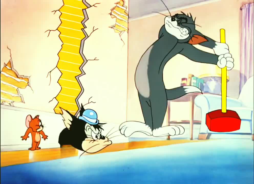 Tom trapping Jerry, tom and jerry, funny cartoon videos, funny kids videos