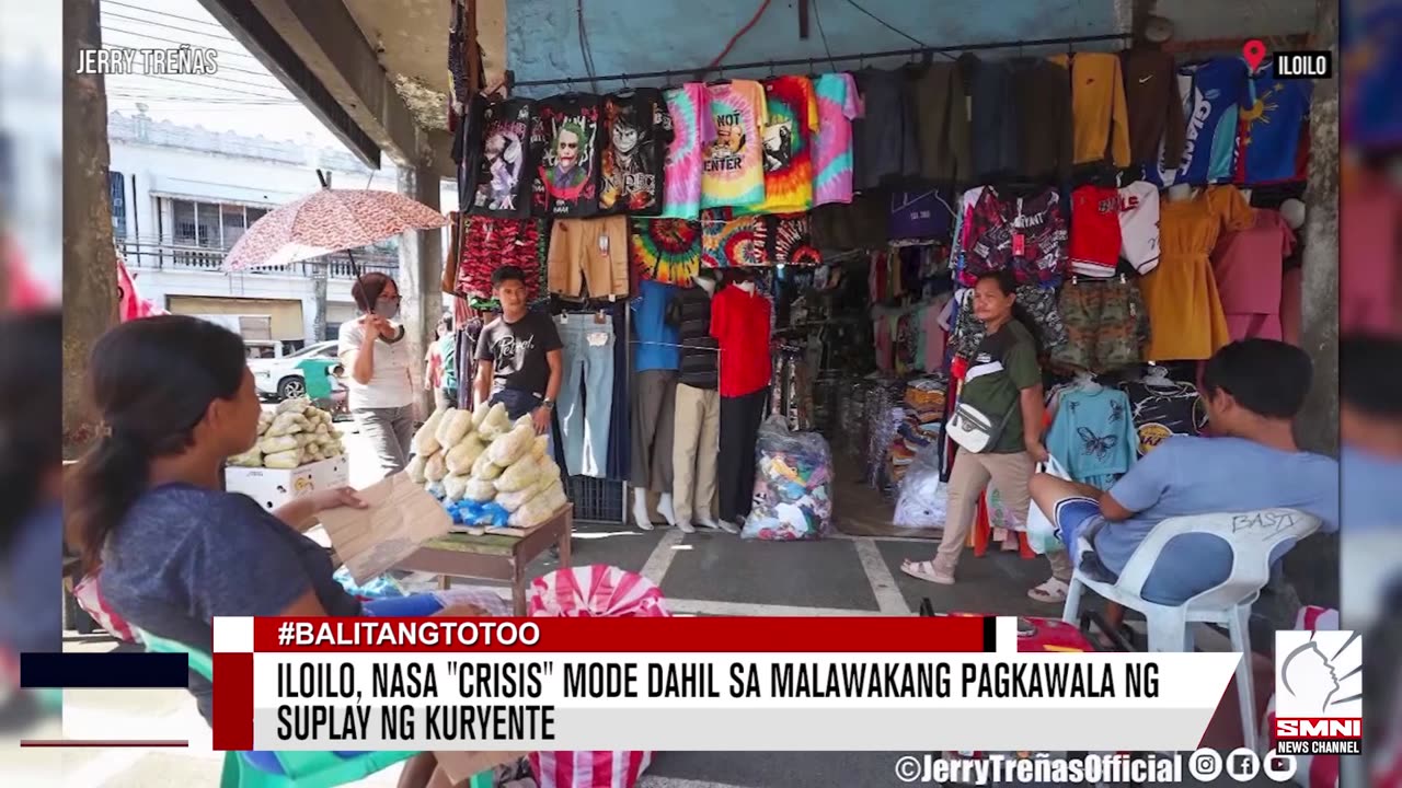 Iloilo, nasa "crisis" mode dahil sa malawakang pagkawala ng suplay ng kuryente