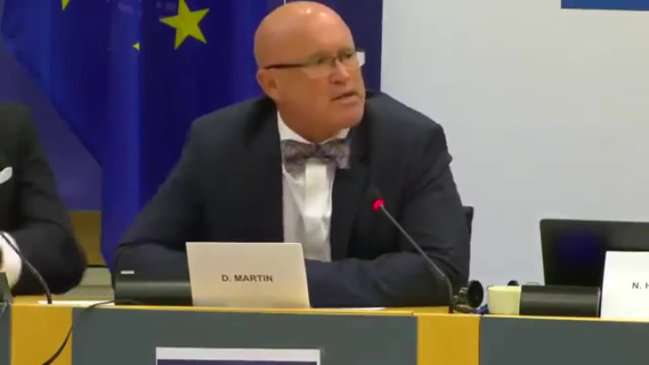 Dr David Martin @ EU Parlement - What happened before Covid?