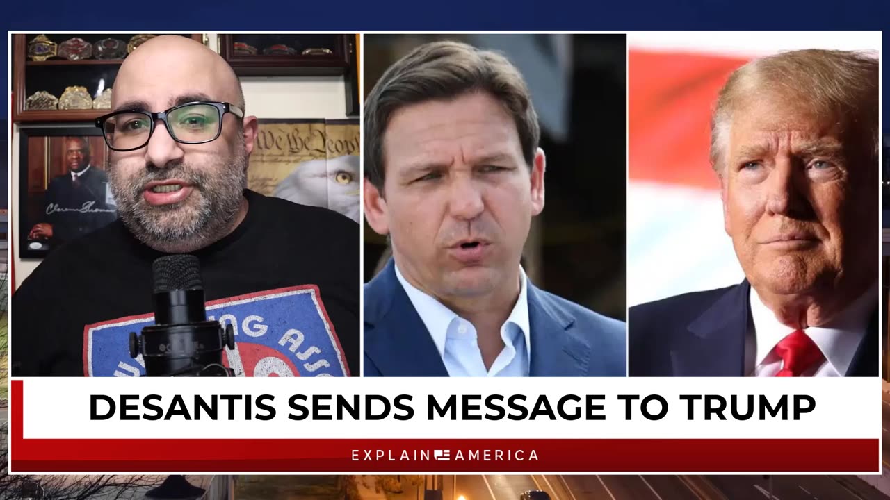 DeSantis Sends Message To Trump - It Just Got Real