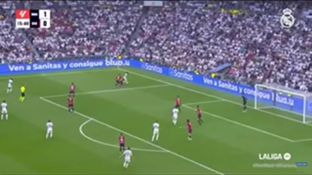 Real Madrid vs Osasuna 4-0 all goals