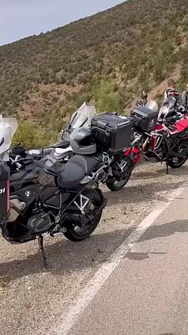disfrutar con amigos #moto #africatwin