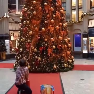 Ecoterrorists devastate Christmas trees in many German cities.