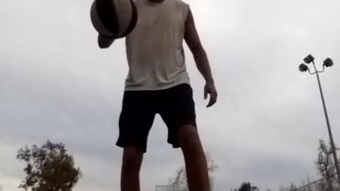 THE WORLD-FAMOUS BBALL WARMUP. 5:51pm, March 31, 2023. Kube, Cocoa King.