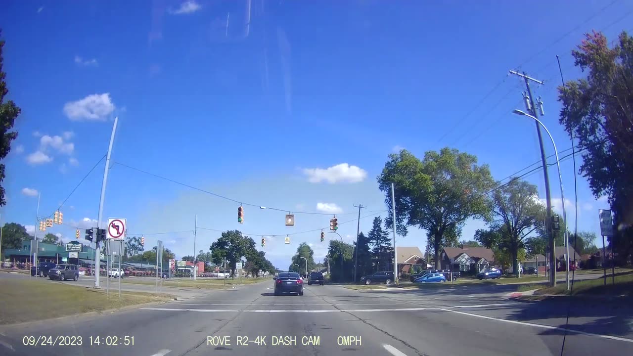 Roundtrip Drive From Ford/Telegraph; To 2661 Greenfield Rd, Dearborn, Michigan, September 24, 2023