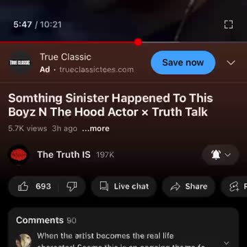 I’m surprised I never heard the story about this boys in the hood actor.