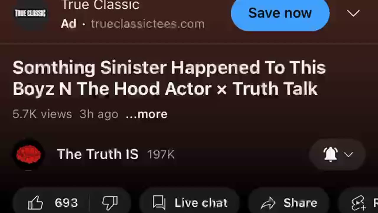 I’m surprised I never heard the story about this boys in the hood actor.