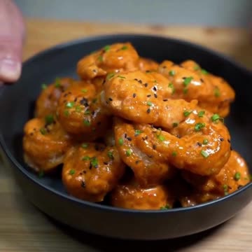 Breaded shrimp with tomato sauce is all good 😍😋🍤