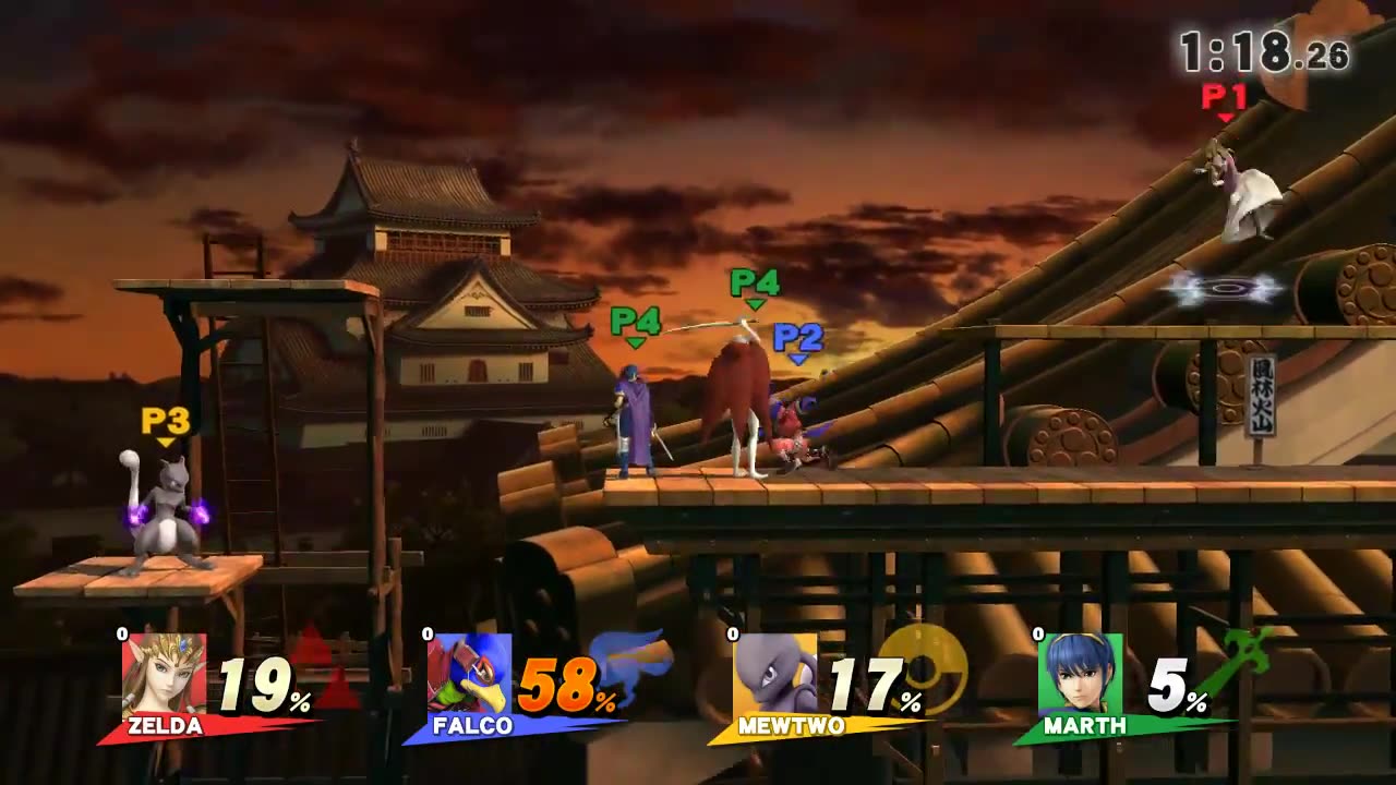 Super Smash Bros 4 Wii U Battle607