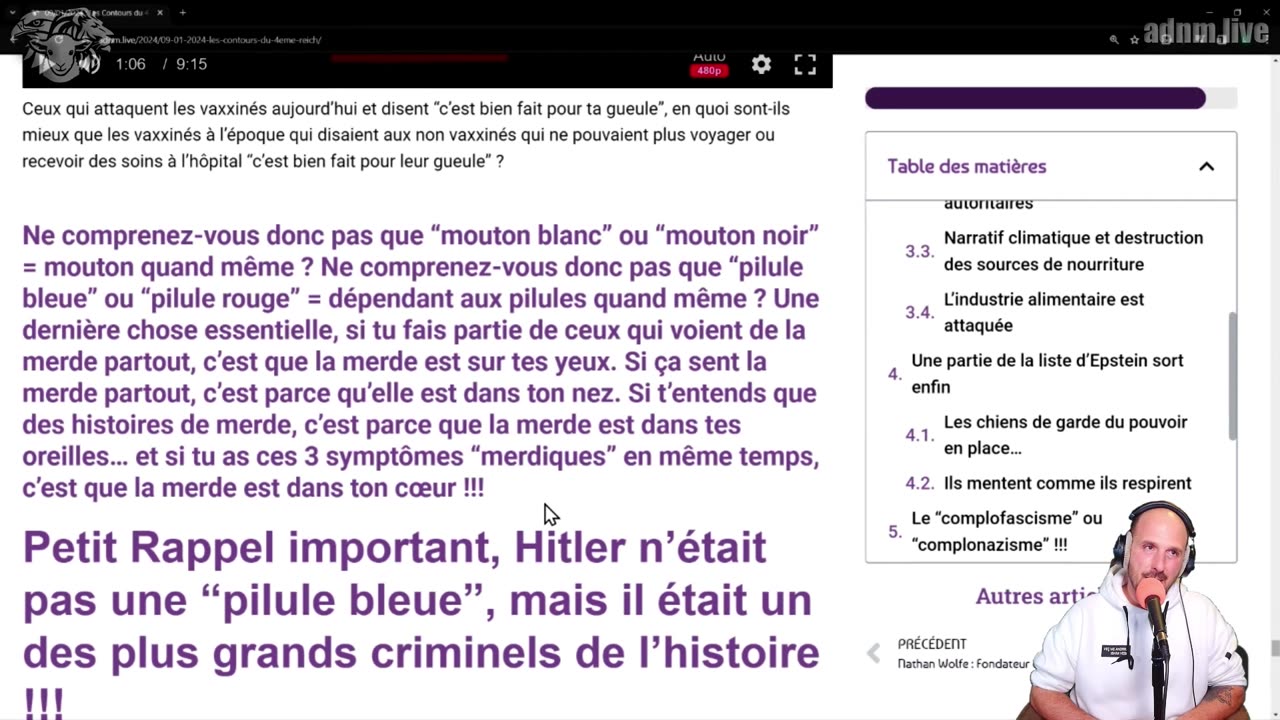Les Contours du 4ème Reich - 09-01-24