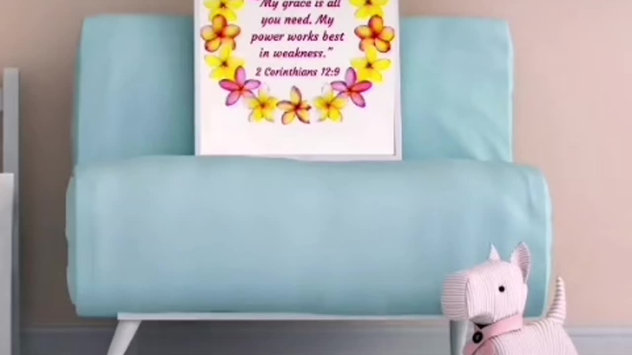 Daily Bible Verse - 2 Corinthians 12:9 - “My grace is all you need