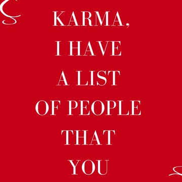 Dear Karma