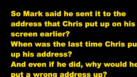 Mark Gronan Admits To Sending Chris Pizza