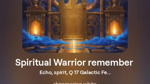 _Spiritual Warrior remember