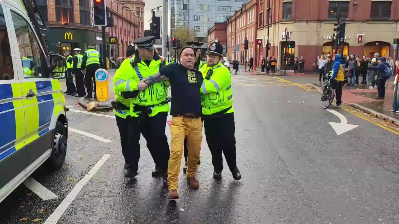 Freedom march Manchester