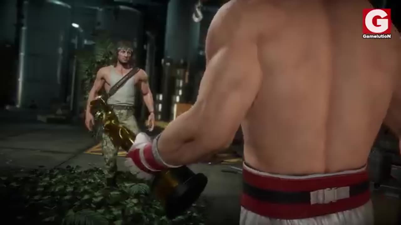 Mortal Kombat rambo meets fighting for the fast time