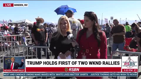10/8/22 President Donald Trump Save America rally Minden NV ways to watch in description below 👇
