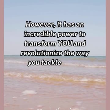 Unlock the power of your mind and cultivate a more positive outlook on life!⁣