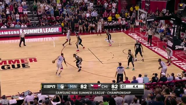 Chicago Bulls' Denzel Valentine Hits Two Buzzer-Beaters to Win Summer League Championship