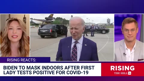 Biden Masks Up After Wife Jill Biden Tests Positive For COVID-19