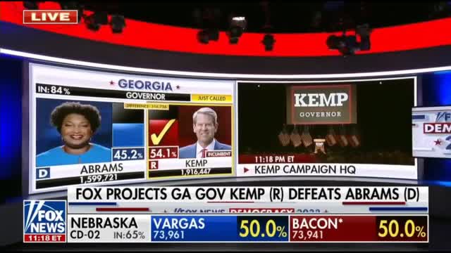 Brutal, Abrams concedes to Kemp in Georgia governor's race