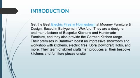 Get the Best Electric Fires in Holmestown