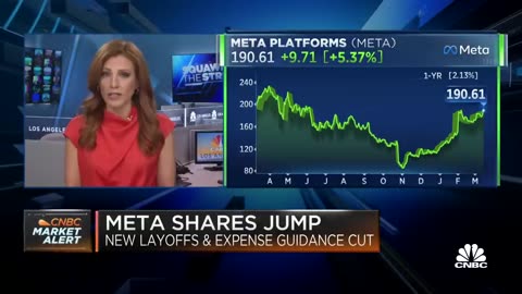 Meta shares jump after Zuckerberg announces more layoffs CNBC Television