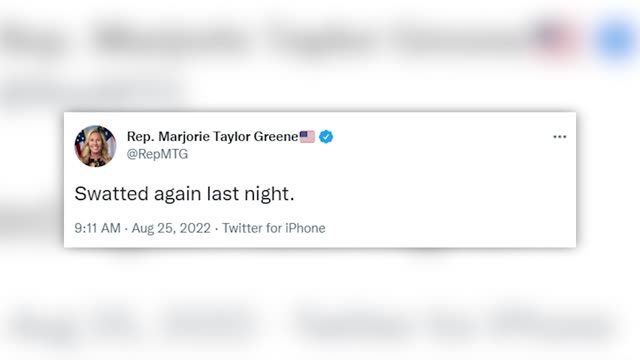 GA: Rep. Marjorie Taylor Greene targeted in second 'swatting' incident