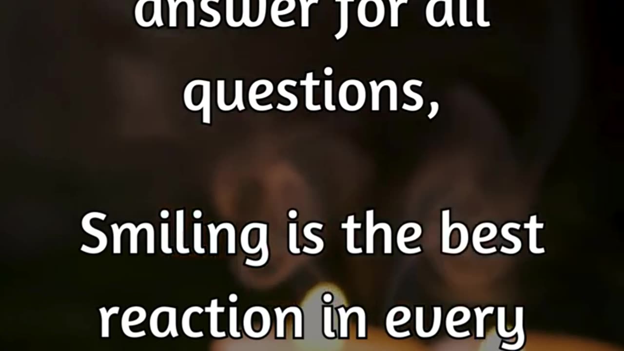 KARMA SAYS: The Power of Silence and Smiling in Life