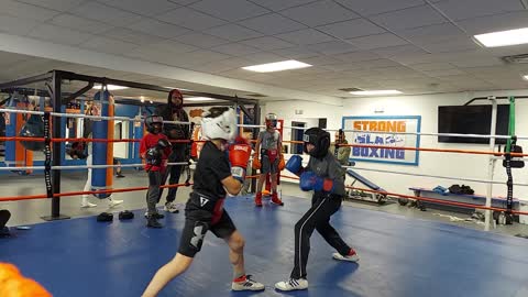 Joey sparring Dylan 11/15/22