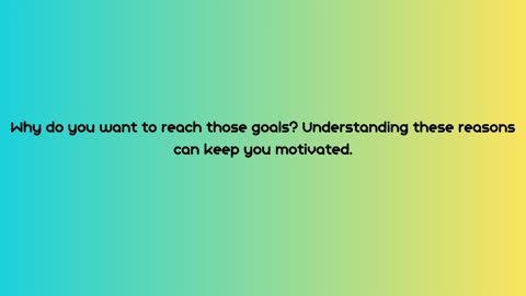 How to Overcome Lack of Motivation: Return your eyes to the prize.