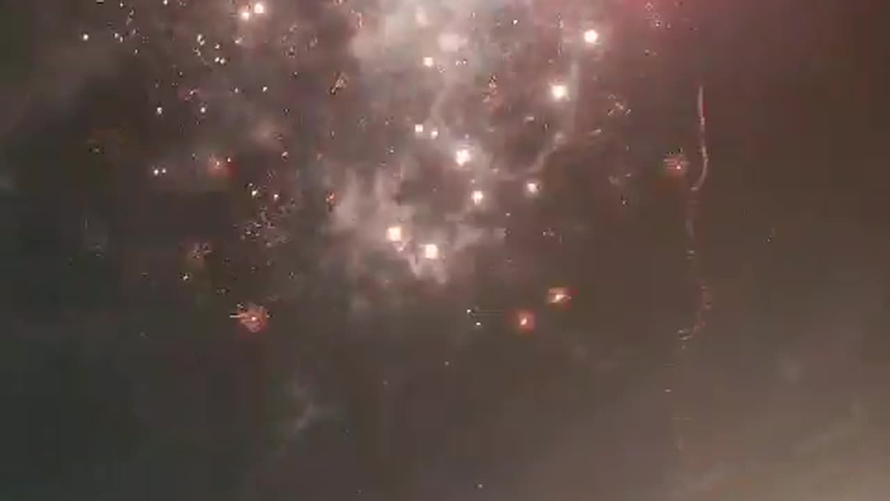 Fireworks on Independence Day