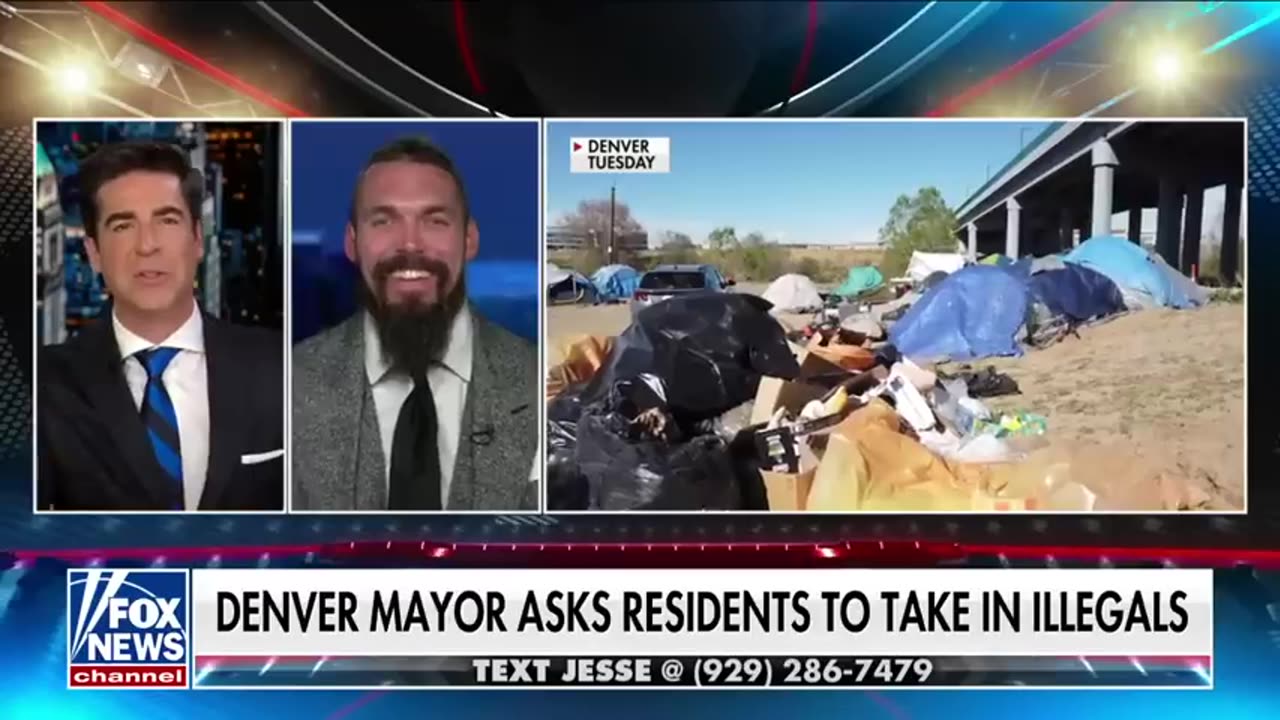 'MADNESS'_ Former Denver Bronco blasts city's migrant crisis Gutfeld Fox News