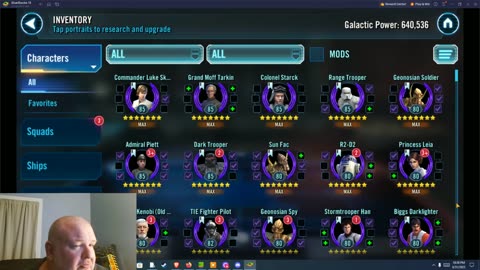 Star Wars Galaxy of Heroes F2P Day 127