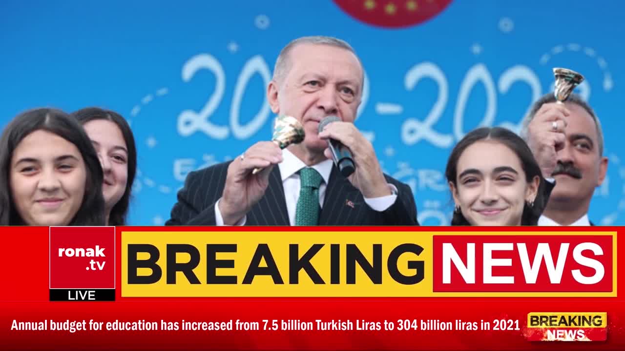 Biggest share of 2023 budget goes to education by Erdoğan in Turkey | Highlights | Ronak TV | News